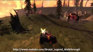 Brutal Legend Walkthrough  Mission 7 Tour of Destruction [upl. by Ash]