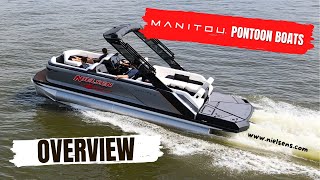 Manitou Pontoon Explore With Max Deck Rotax 150 [upl. by Yk]