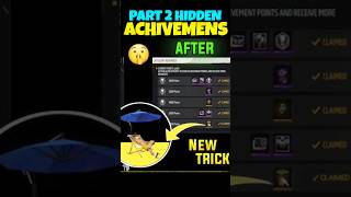 How to Complete Achievement Mission in 2 Days👍  Freefire Achievement Mission New Trick💯 [upl. by Lema]