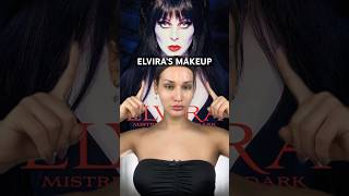 ELVIRA’s ICONIC MAKEUP LOOK ✨ makeupshorts makeup makeuptransformation makeuptutorial elvira [upl. by Fulbright]