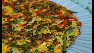 TORTILLA DE VERDURAS  MANOS A LA OBRA [upl. by Nahgeem]