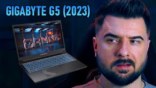 NAJTAĹSZY LAPTOP DO GIER W 2023 Test i recenzja nowego Gigabyte G5 [upl. by Kira]