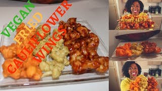 Episode 50 fried cauliflower wings [upl. by Pinter654]