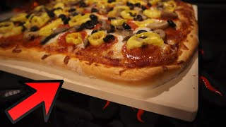 Best Pizza Stone Is it the Unicook Heavy Duty Cordierite 15 x 12 Pizza Stone  Product Demo [upl. by Attey299]