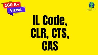 C Interview Questions on IL Code CLR CTS amp CAS  CSharp Interview Questions with Answers [upl. by Lleryd]