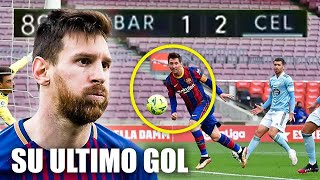 EL ULTIMO PARTIDO de MESSI en BARCELONA [upl. by Remas627]