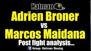 Adrien Broner vs Marcos Maidana POST FIGHT [upl. by Ymled156]