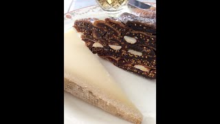 Pressed Fig ‘Cake’ with Almonds [upl. by Lrad]