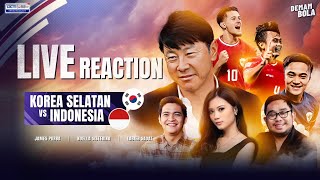 LIVE REACTION SEMIFINAL KAMI DATANG KOREA SELATAN VS INDONESIA AFC U23 ASIAN CUP 2024DEMAM BOLA [upl. by Nutter]