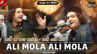 Ya Ali  Rais Anis Sabri का Raipur Urs 2024 में दमदार Perfomance  Ali Ka Mast Kalandar Ali Ali Bole [upl. by Mcloughlin]