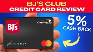 BJs Club Credit Card Review 5 Cash Back creditcard [upl. by Aryamo94]