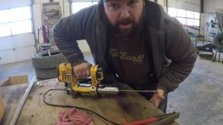 How to bleed a grease gun every time [upl. by Augy]