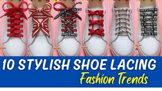 13 Brilliant ways to lace up your shoes Girls shoes lacing design 2025 shoelaces kihoav [upl. by Eeryn]