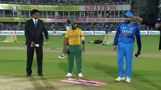 Ravi Shastri in Guwahati toss update India VS South Africa bcci indiamatchvssouthafrica [upl. by Hultgren]