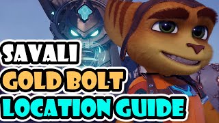 Ratchet and Clank Rift Apart Savali All Gold Bolt Locations [upl. by Jonme]