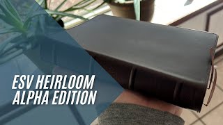 ESV Heirloom Alpha Edition Bible The perfect small Bible [upl. by Acireit]