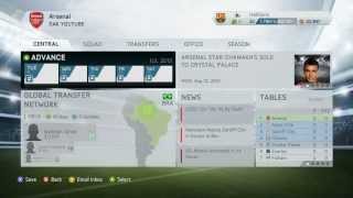 FIFA 14 Manager Mode Full Review PC  Scouting Transfers Layout [upl. by Senilec]