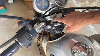 Perdi a chave magnetica da trava da moto titan honda o que fazer [upl. by Arrotal724]