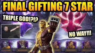 FINAL 7 STAR GIFTING CRYSTAL OPENING 2023  TRIPLE GOD CEO COMEBACK  Marvel Contest Of Champions [upl. by Matteo]