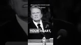 He knows you jesuschrist motivation inspiration billygraham love bible [upl. by Nirrol]