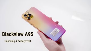 Blackview A95 Unboxing amp Battery Test [upl. by Veedis]