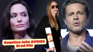 Watch Angelina Jolie UNEXPECTEDLY Bump Into ExBrad Pitt at New York [upl. by Annot198]