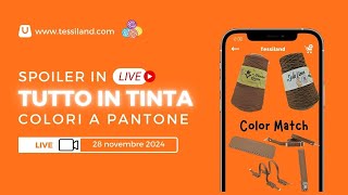 Tessiland Live  Giovedì 28 Novembre  ore 1700 [upl. by Paehpos]