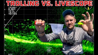 Trolling Crankbaits vs LIVESCOPE Most Crappie Wins [upl. by Feerahs]