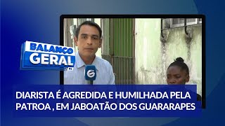 Empregada doméstica é vítima de racismo e agressão física pela patroa no bairro de Piedade [upl. by Schlosser]