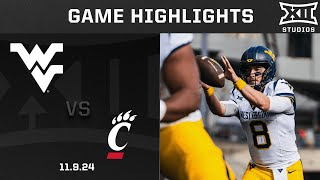 West Virginia vs Cincinnati Game Highlights  2024 Big 12 Football [upl. by Benoit36]