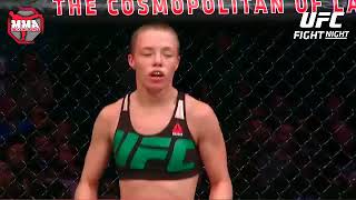 MUST SEE NAMAJUNAS vs VANZANT Bloody Battle between two sweet but deadly beautiesleslie nord4 [upl. by Oiciruam]