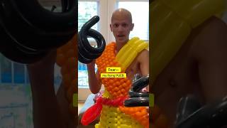 Avatar The Last PUEBES Bender FULL BALLOON COSTUME comedy funny avatar avatarthelastairbender [upl. by King131]