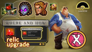 DD2 CHAOS 10  RELIC UPGRADE MATERIAL ITEM FARM  Crumbled Bulwark  Dungeon Defenders 2 [upl. by Atlee561]