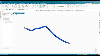 Solid Edge 2023 Xpress Route  Creating an adjustable pipe [upl. by Nylesaj916]