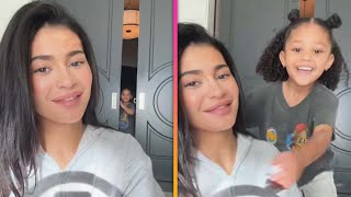 Stormi Webster CRASHES Kylie Jenner’s Makeup Tutorial [upl. by Eisele]