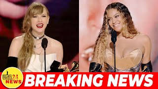 Another Beyoncé vs Taylor Swift showdown looms at the 2025 Grammys [upl. by Isiad8]