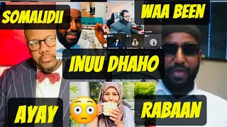 Somali Badani In Khiyaali Iyo Been Lagu Sasabo Ayay Rabaan  Miyuu Dhalay Cariurta😳 [upl. by Tut]