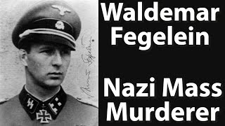 Waldemar Fegelein brother of Hermann Fegelein Mass murderer [upl. by Eniawtna157]