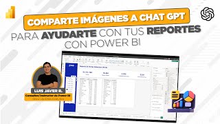 Comparte imágenes a CHATGPT para mejorar tus reportes en Power BI [upl. by Elletsyrk]