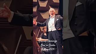 Placido Domingo Live in Osaka 6 May 2024 [upl. by Hgielhsa]