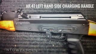 AK47 LeftHand Charging Handle DTS LINCH Cover [upl. by Wulfe887]