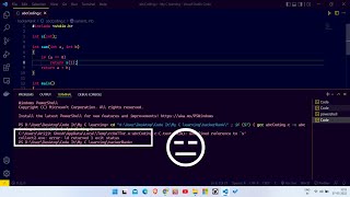 collect2exe error ld returned 1 exit status  Error in VS Code for beginners  C programming ✨ [upl. by Arianne142]