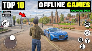 Top 10 Offline Games For Android  Best Offline Games For Android 2024 [upl. by Sehcaep]