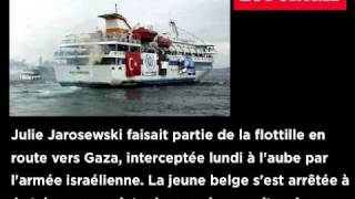 Mavi Marmara  une jeune femme témoigne [upl. by Vig]