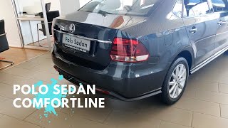 2021 Volkswagen Polo Sedan Comfortline Quick Review [upl. by Aderfla]