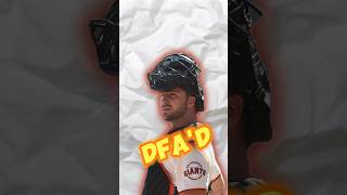 Joey Bart DFA’d by Giants sanfranciscogiants mlbbshorts joeybart [upl. by Hendel]