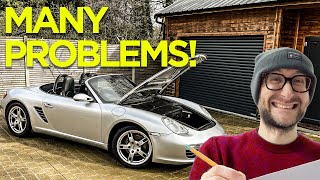 Everything Wrong With My Cheap Boxster 987  Porsche Restoration Pt2 [upl. by Latona]