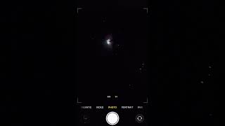 The Orion Nebula through my telescope and Sirius live view star interstellar deepspace telescope [upl. by Iy]