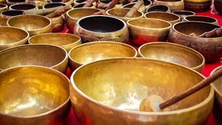 6 Hour Powerful Tibetan Bowl Music Chakra Healing Meditation Music Relaxation Music ☯2076 [upl. by Nessej]