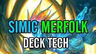 MTG Deck Tech Simic Merfolk in Ravnica Allegiance Standard [upl. by Daisey]